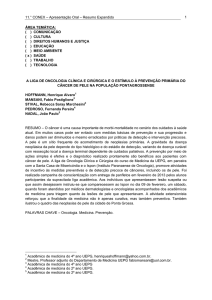 a liga de oncologia clínica e cirúrgica e o estímulo à