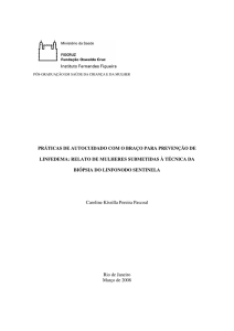 práticas de autocuidado com o braço para - Arca