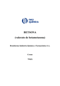 BETSONA (valerato de betametasona)