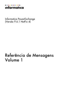 Referência de Mensagens Volume 1