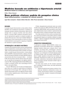 Boas práticas clínicas: padrão de pesquisa clínica