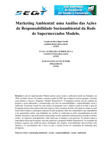Marketing Ambiental: uma Análise das Ações de