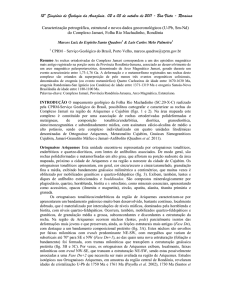 12º Simpósio de Geologia da Amazônia, 02 a 05 de