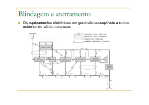 Blindagem e aterramento