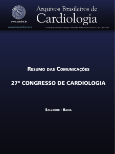 Salvador - Bahia - Arquivos Brasileiros de Cardiologia