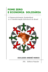 Fome Zero e Economia Solidária - O Desenvolvimento