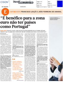 É benéfico para a zona euro não ter países como Portugal