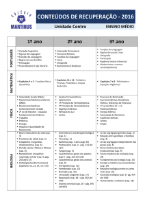 1º ao 3º ano