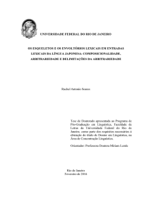 universidade federal do rio de janeiro os esqueletos e os