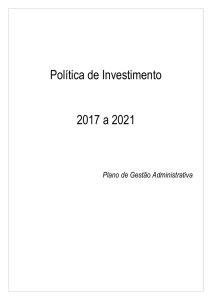 Política de Investimentos