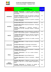 plano de atividades diferenciadas