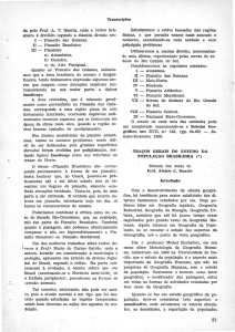 TranscrlcÕe!l da pelo Prof. AT Guerra, onde o relêvo bra