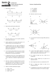 Lista Complementar 1