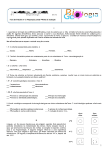 I 1. Aquando da formação da cordilheira dos Himalaias, muito do