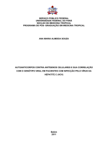 Autoanticorpos Contra Antígenos Celulares e sua - PPGDT