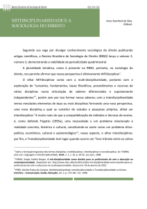 Baixar este arquivo PDF - Revista Brasileira de Sociologia do Direito