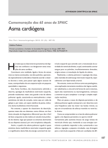 Asma cardiógena - Sociedade Portuguesa de Alergologia e