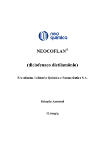 NEOCOFLAN (diclofenaco dietilamônio)