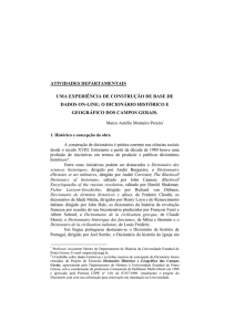 o dicionário histórico e geográfico dos