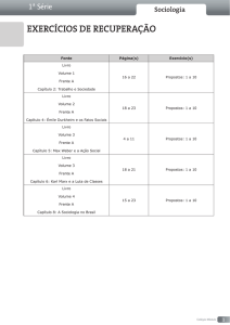 Sociologia - Portal Módulo