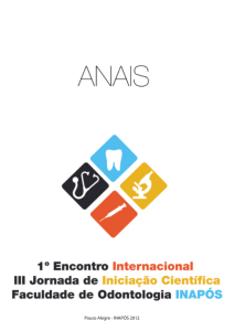 III Jornada de Iniciação Científica – Anais 2012