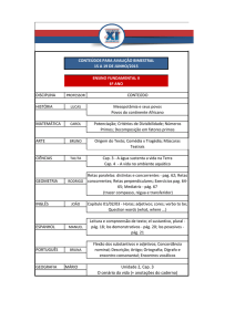 Unidade 2, Cap. 3 O cenário da vida (+ anotações do caderno)