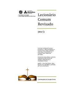 Lecionário Comum Revisado