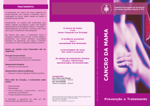Folheto Cancro da Mama 2011