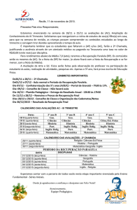 (AC), Ampliação do Conhecimento do III Trimestre. Solicita