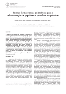 Formas farmacêuticas poliméricas para a administração de