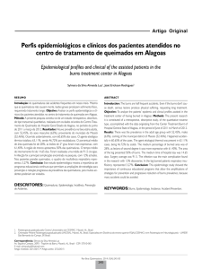 Perfis epidemiológicos e clínicos dos pacientes atendidos no centro