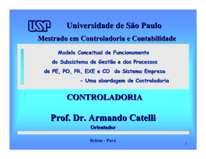 Prof. Dr. Armando Catelli Prof. Dr. Armando Catelli