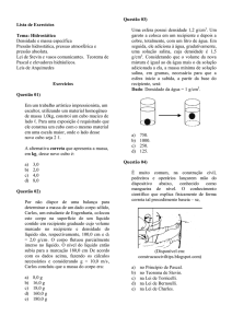 Questão 01 - Colégio Anglo de Campinas