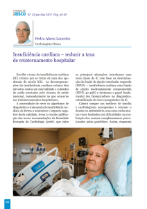 Insuficiência cardíaca – reduzir a taxa de reinternamento hospitalar