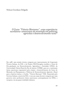 O Curso “Vittorio Marrama” - R1
