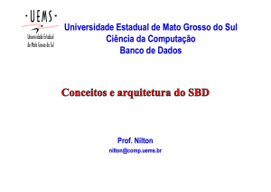 Universidade Estadual de Mato Grosso do Sul Ciência da