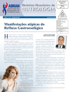 Boletim Brasileiro de Nutrologia – Nº 33 Janeiro de 2015