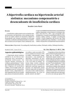 A hipertrofia cardíaca na hipertensão arterial sistêmica: mecanismo