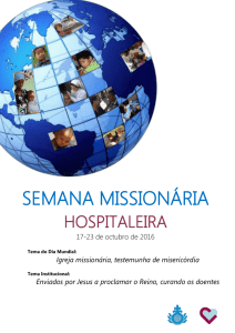 Semana Missionária Hospitaleira 17