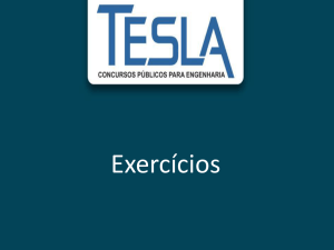 Exercícios - Tesla Concursos