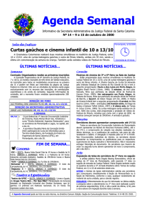 Agenda Semanal 014 - 06-10-2000