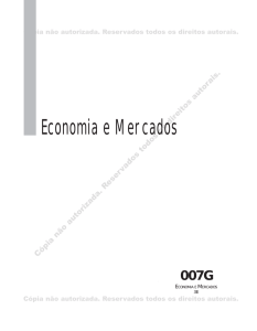 Economia e Mercados - Instituto Monitor - e