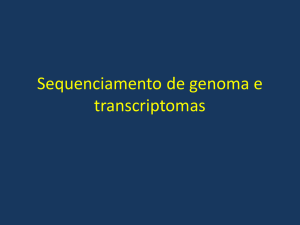 Sequenciamento de genoma e transcriptomas - IFSC-USP