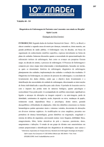 diagnósticos de enfermagem de pacientes com leucemia