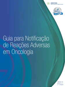 Guia para Notificação de Reações Adversas em Oncologia
