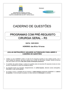 CADERNO DE QUESTÕES - Copese