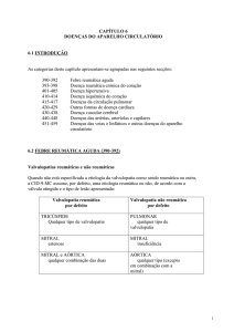 Cap 7 - Aparelho Circulatório - Portal da Codificação e dos GDH