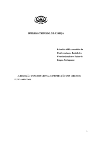Relatório do Supremo Tribunal de Justiça de Cabo Verde