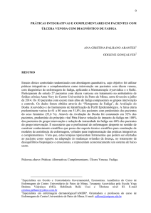 0 práticas integrativas e complementares em pacientes com úlcera