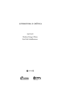 literatura e crítica